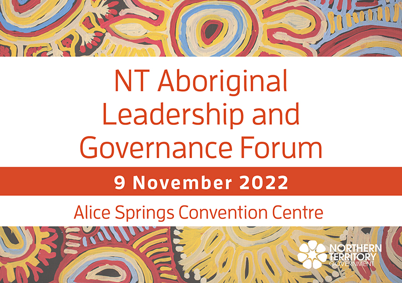 NT Aboriginal Leadership and Governance Forum